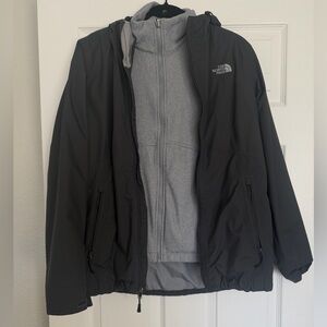 Women’s North Face double jacket.. waterproof and winter proof